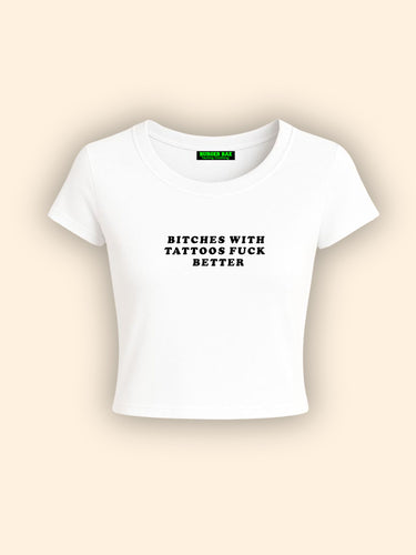 Tattoo Girl It Girl Baby tee for Women