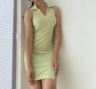 Tennis Dress Apple Green dress Burger Bae XS Apple Green 