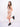 Tennis Dress - Burger Bae Bodycon V-Neck Collar Dress (Beige) - BurgerBae