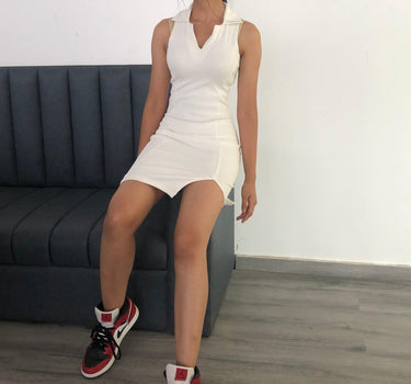 Tennis Dress (All Colours) dress Burger Bae XS White 