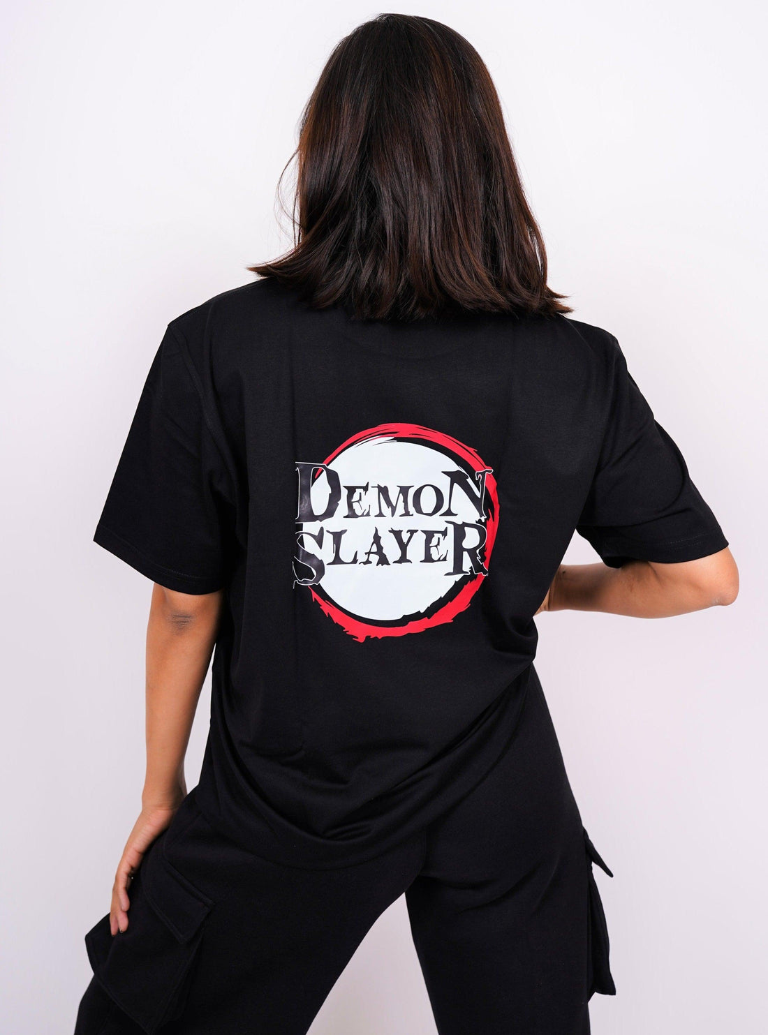 The Demons Slayer.. Giyuu Tomioka Oversized Tee (T-shirt) - BurgerBae