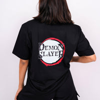 The Demons Slayer.. Giyuu Tomioka Oversized Tee (T-shirt) - BurgerBae