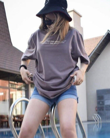 The Travis Scott Dystopia Oversized Tee (T-shirt) Oversized T-shirt Burger Bae 