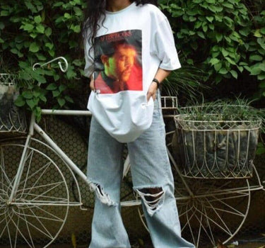 The Weeknd After Hours Oversized Tee (T-shirt) Oversized T-shirt Burger Bae 