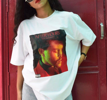 The Weeknd After Hours Oversized Tee (T-shirt) Oversized T-shirt Burger Bae 