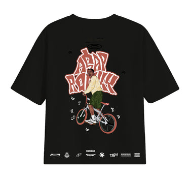 The Asap Rocky Cartoon art Drop Sleeved Tee for Men and Women