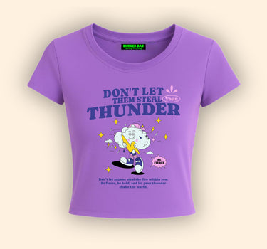 Thunder It Girl Baby tee for Women
