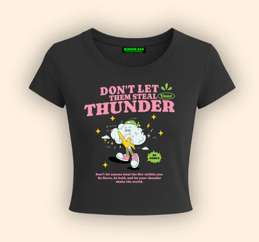 Thunder It Girl Baby tee for Women