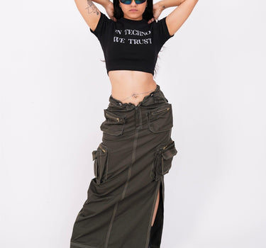 Tokyo Utility Cargo Skirts - BurgerBae
