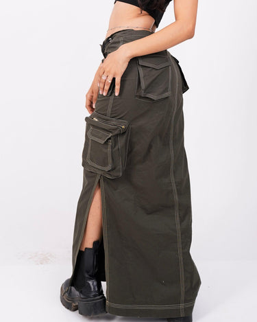 Tokyo Utility Cargo Skirts - BurgerBae