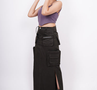 Tokyo Utility Cargo Skirts - BurgerBae