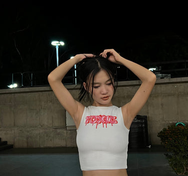 Toxic - Burger Bae Crew neck Rachel Tank - BurgerBae