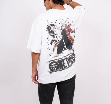 Trafalgar Law Drop Sleeved Tee (T-shirt For Men) - BurgerBae