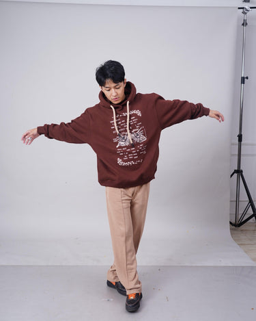 Travis Scott Astro World Heavyweight Baggy Hoodie For Men