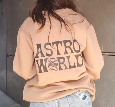 Travis Scott Astro World Sweatshirt Sweatshirt Burger Bae 