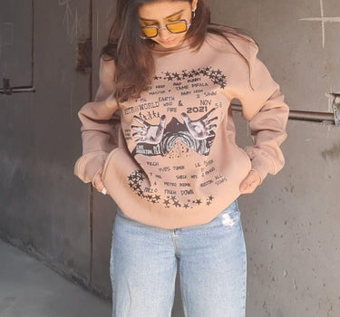 Travis Scott Astro World Sweatshirt Sweatshirt Burger Bae 