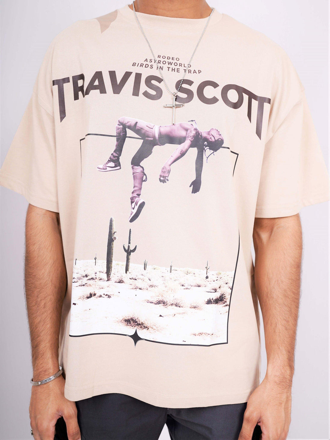Travis Scott : Birds In the Trap Oversized Unisex Tee (T-shirt) - BurgerBae