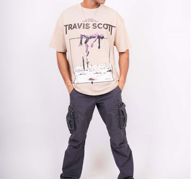 Travis Scott : Birds In the Trap Oversized Unisex Tee (T-shirt) - BurgerBae