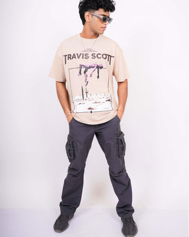 Travis Scott : Birds In the Trap Oversized Unisex Tee (T-shirt) - BurgerBae