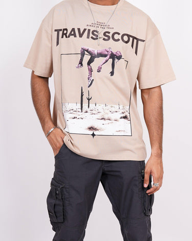 Travis Scott : Birds In the Trap Oversized Unisex Tee (T-shirt) - BurgerBae