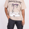 Travis Scott : Birds In the Trap Oversized Unisex Tee (T-shirt) - BurgerBae