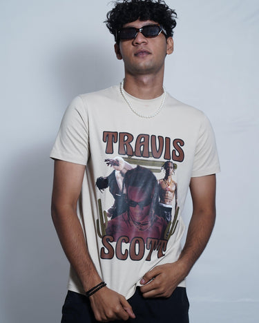 Travis Scott Vintage Tee (T-shirt) For Men T-shirt Burger Bae 