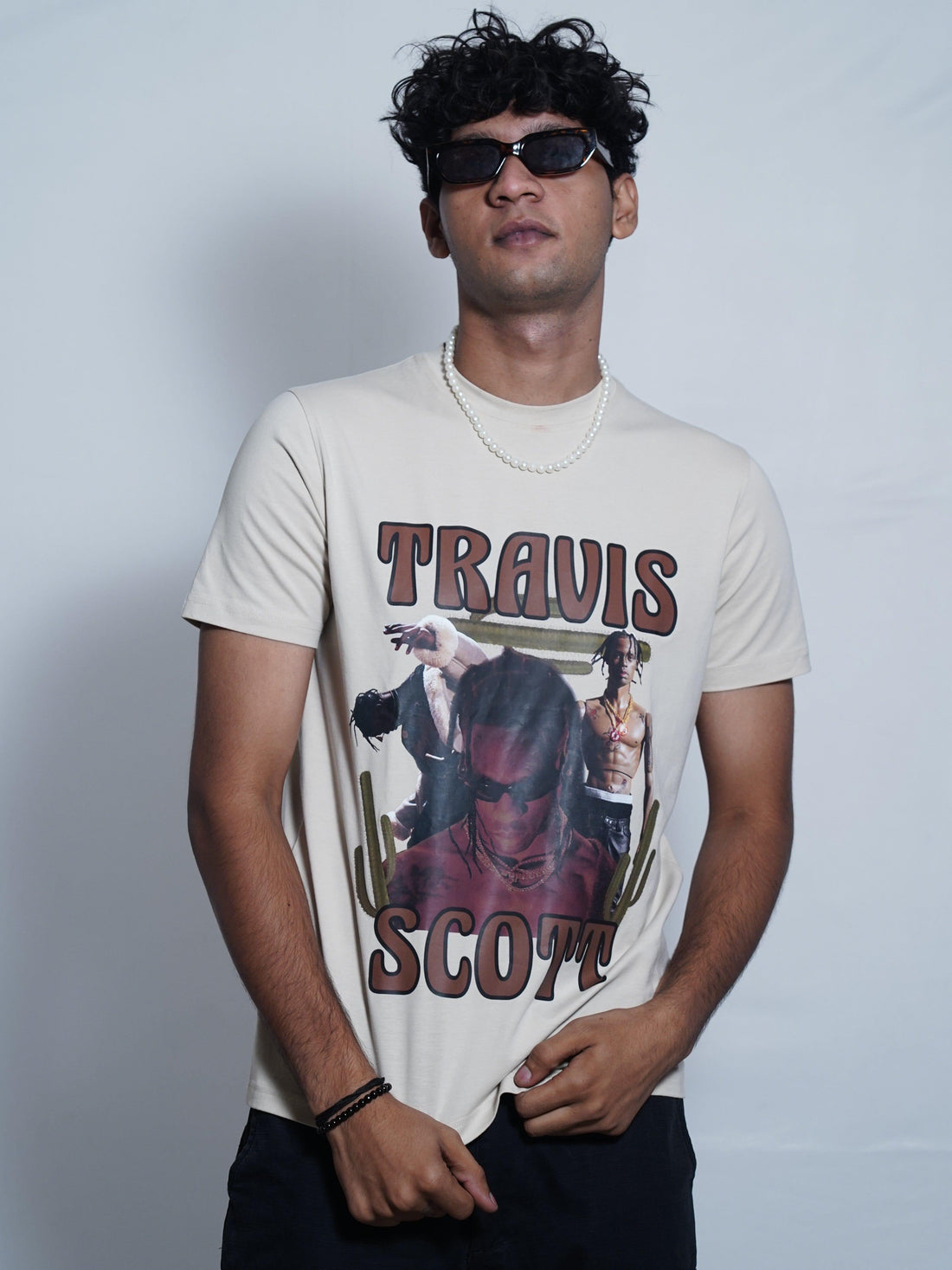 Travis Scott Vintage Tee (T-shirt) For Men T-shirt Burger Bae 