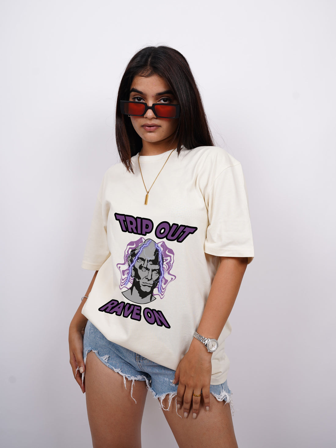 Trip out rave on - Regular Unisex Tee