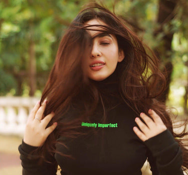 Uniquely Imperfect Turtleneck Turtle-Necks Burger Bae 