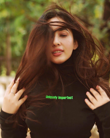 Uniquely Imperfect Turtleneck Turtle-Necks Burger Bae 