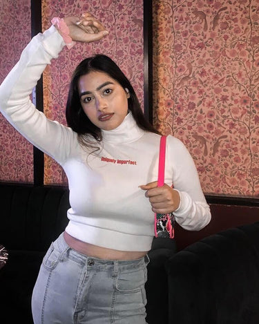 Uniquely Imperfect Turtleneck Turtle-Necks Burger Bae 