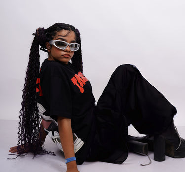 Travis Scott : Utopia Cartoon Art Drop Sleeved  Tee For Men and Women