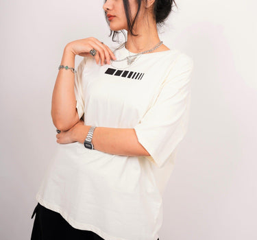 Van Gogh Collection: Irises Drop-Sleeved Tee (Oversized) - BurgerBae