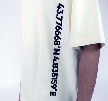 Van Gogh Collection: Starry Night Drop-Sleeved Tee (T-shirt) - BurgerBae