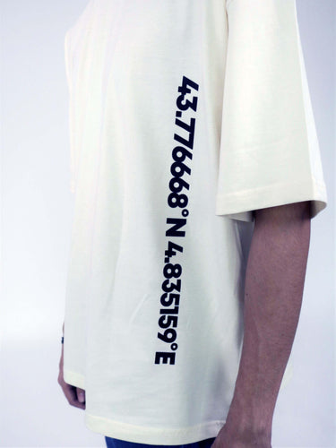 Van Gogh Collection: Starry Night Drop-Sleeved Tee (T-shirt) - BurgerBae