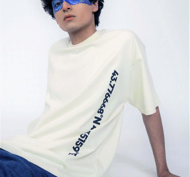 Van Gogh Collection: Starry Night Drop-Sleeved Tee (T-shirt) - BurgerBae