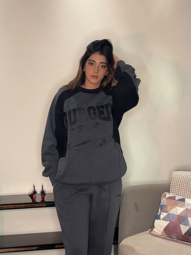 Burger club Unisex Racer Sweatshirt For Men and Women