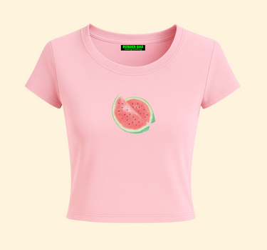 Watermelon it Girl Baby tee for Women