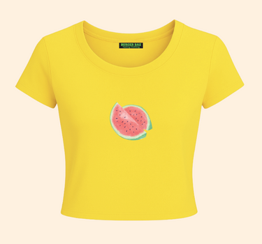 Watermelon it Girl Baby tee for Women