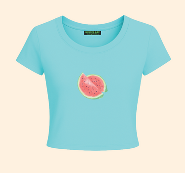 Watermelon it Girl Baby tee for Women