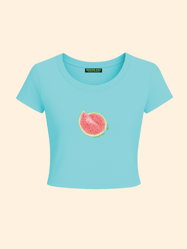 Watermelon it Girl Baby tee for Women