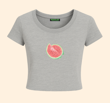 Watermelon it Girl Baby tee for Women