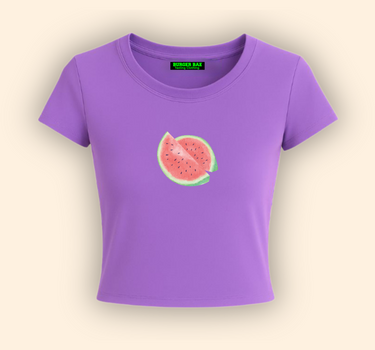 Watermelon it Girl Baby tee for Women