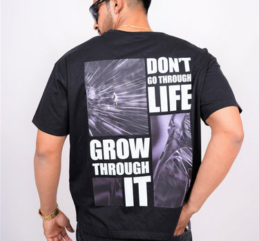 What is life - Drop-Sleeved Tee (T-shirt) - BurgerBae