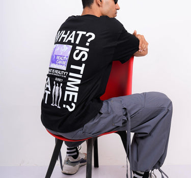 What is Time Drop-Sleeved Tee (T-shirt) - BurgerBae