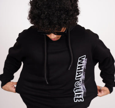 What's Life Hoodie Hoodies Burger Bae 