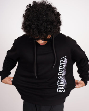 What's Life Hoodie Hoodies Burger Bae 