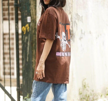 Where Are The D-Rugs Oversized Tee (T-shirt) Oversized T-shirt Burger Bae 