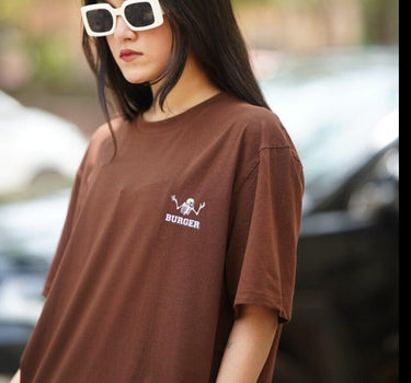 Where Are The D-Rugs Oversized Tee (T-shirt) Oversized T-shirt Burger Bae 