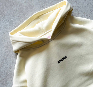 The Burger Bae Hoodie- Off White (Without Draws)